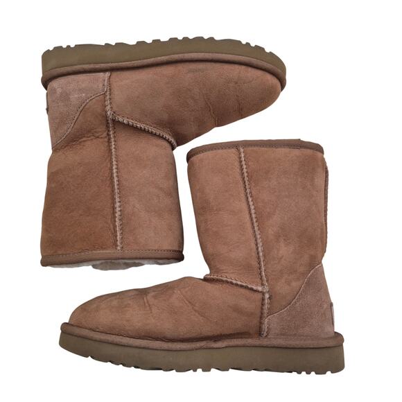 UGG Classic Short boots black women's bootie US 6 - Picture 3 of 6